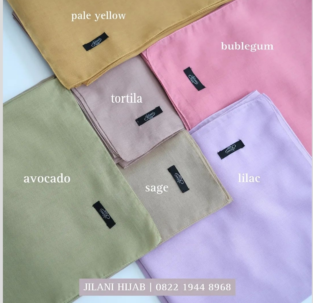 Jilani Hijab Voal Basic Polos