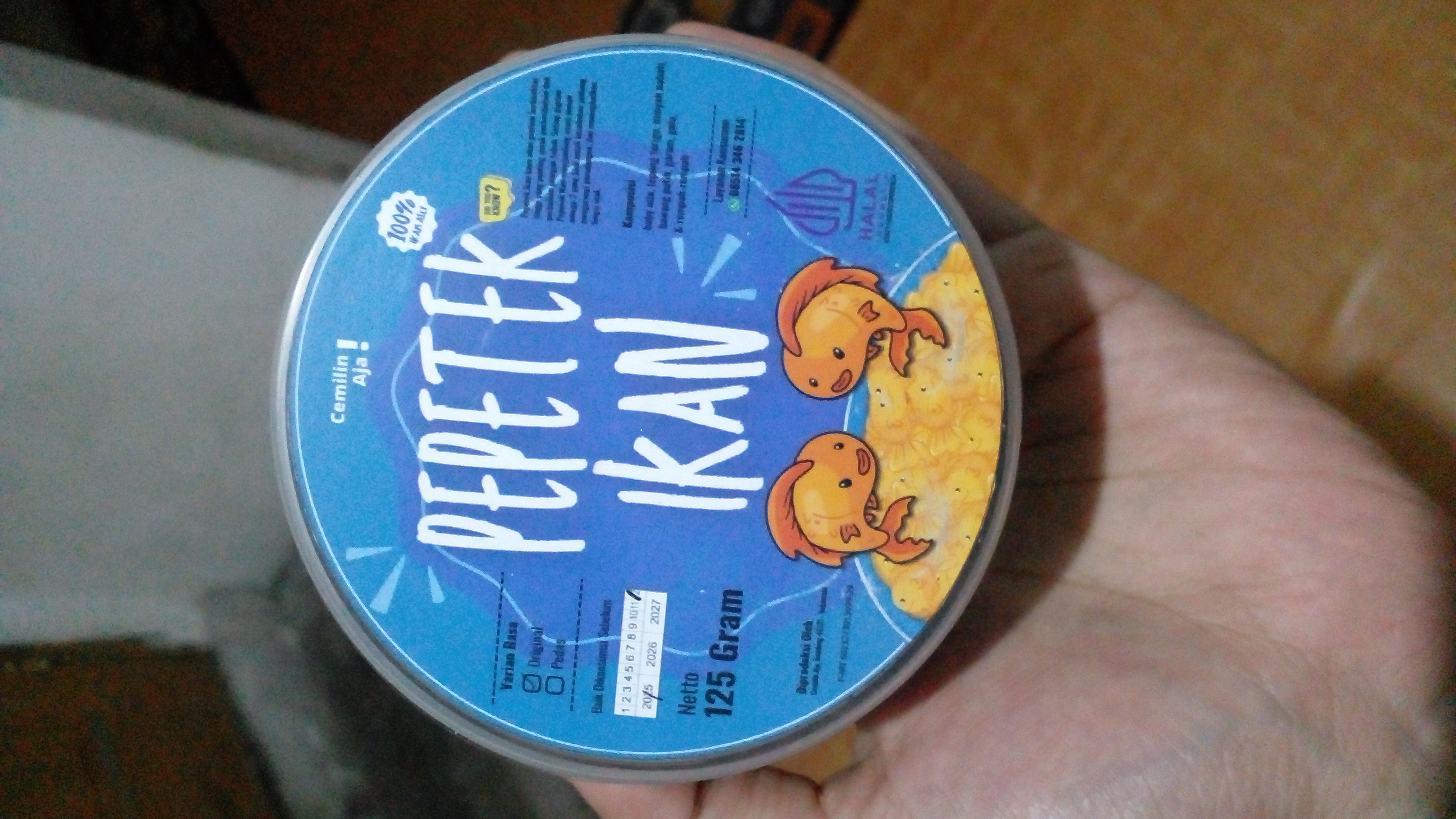 Pepetek Ikan Crispy Original