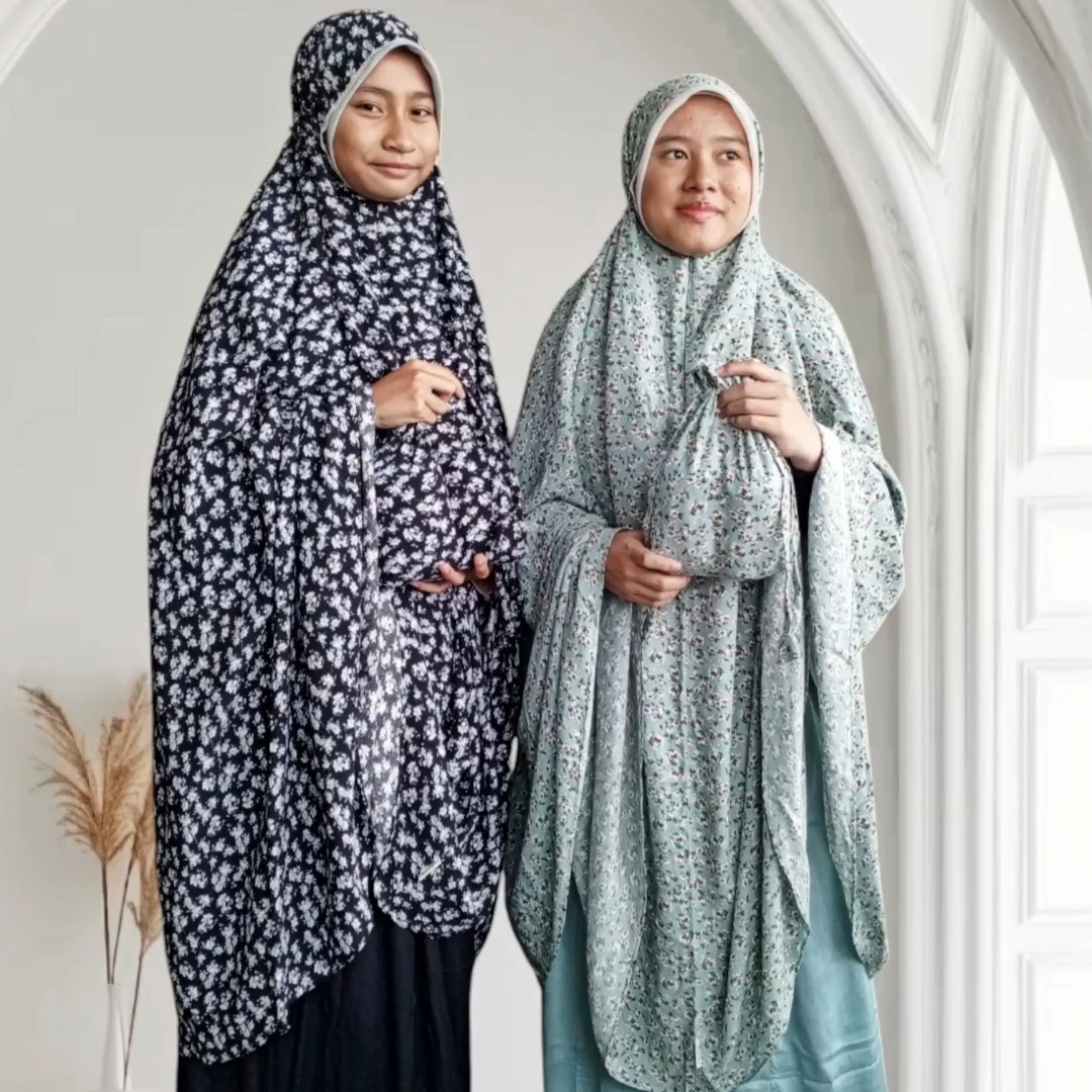 Mukena jumbo katun rayon premium
