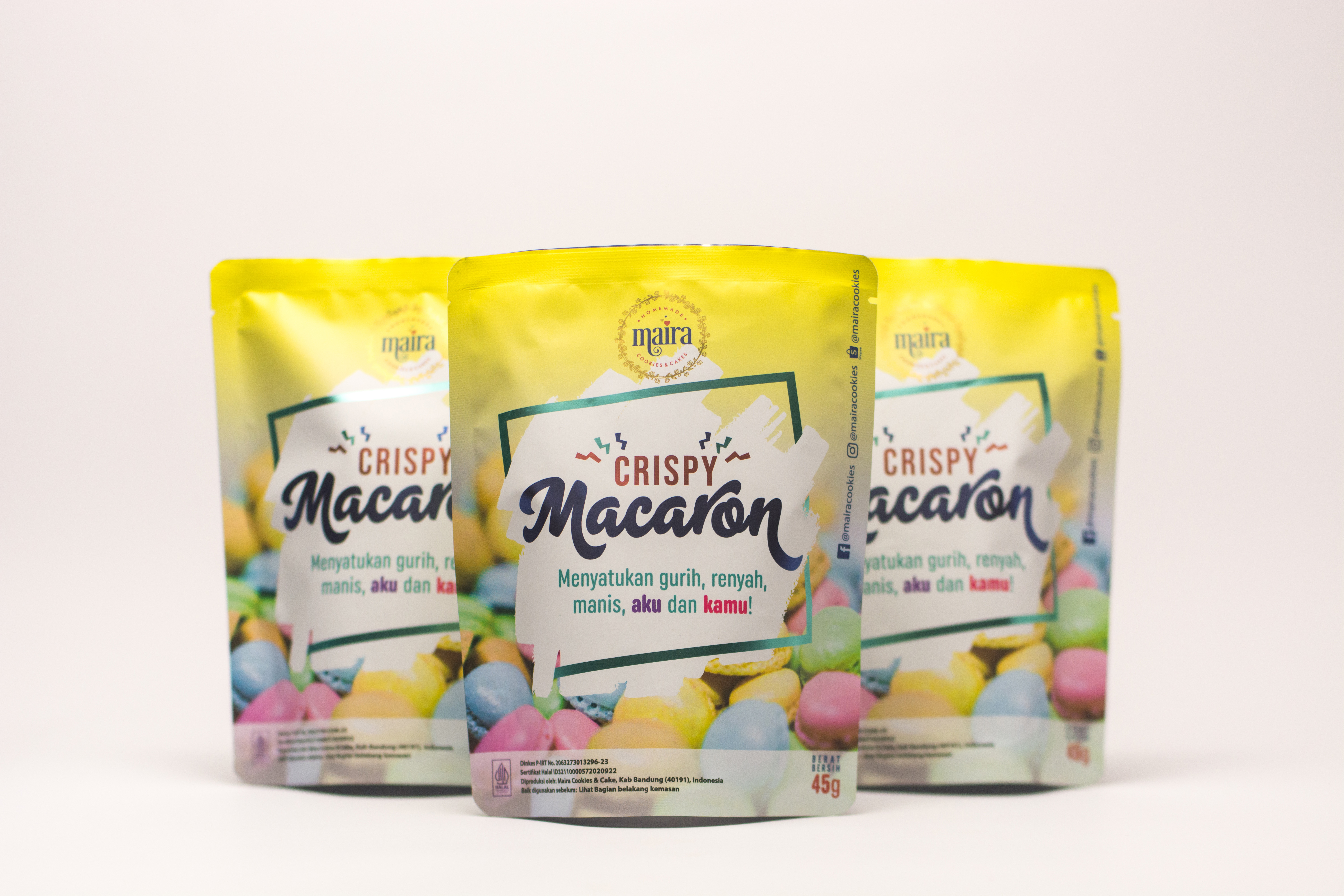 Maira Crispy Macaron 45g