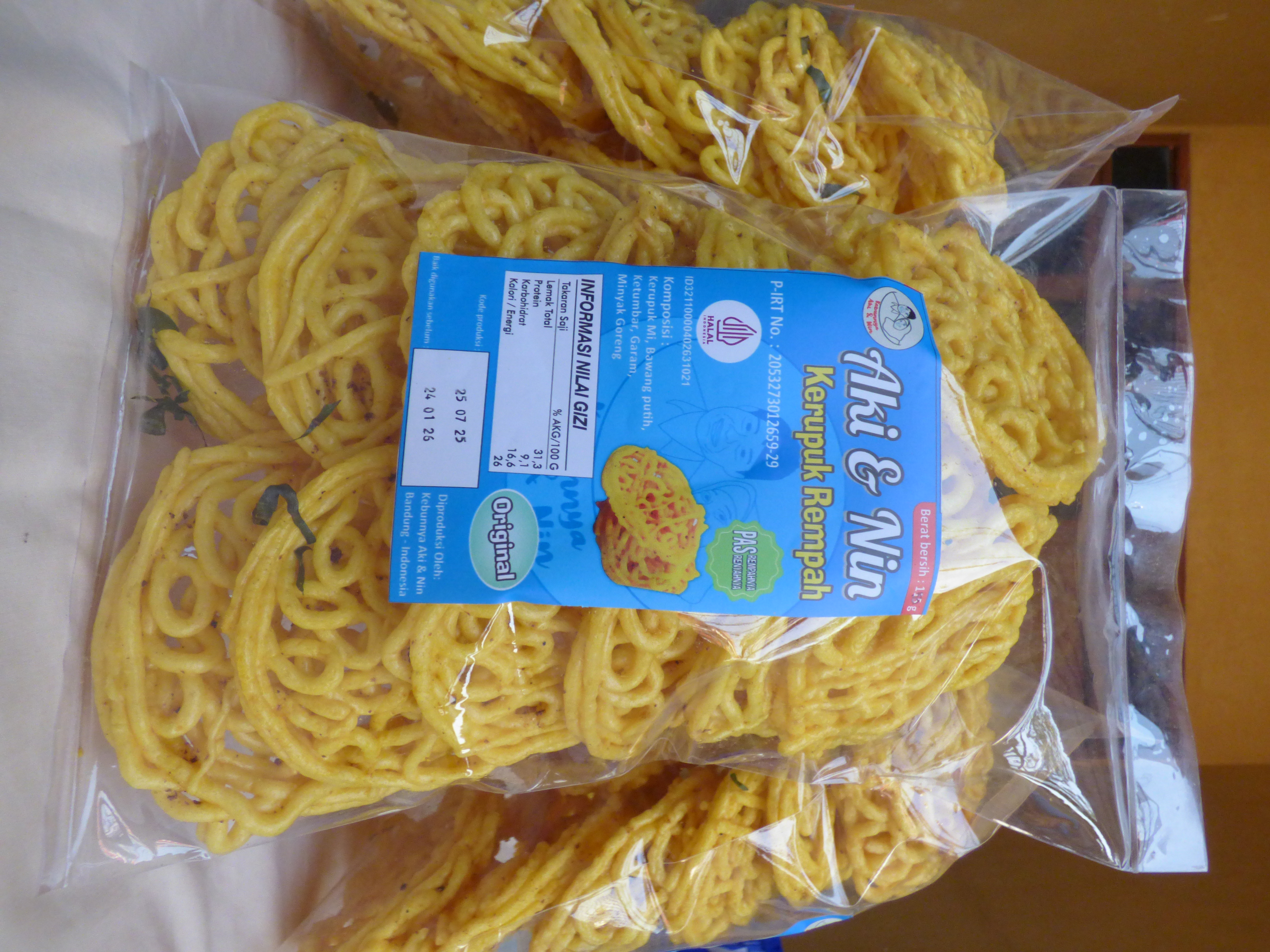 Kerupuk Mi Rempah Original