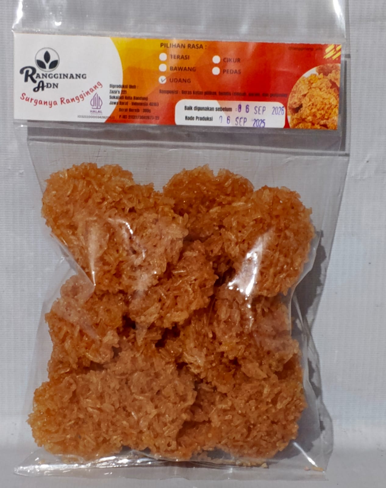 Rangginang Mentah