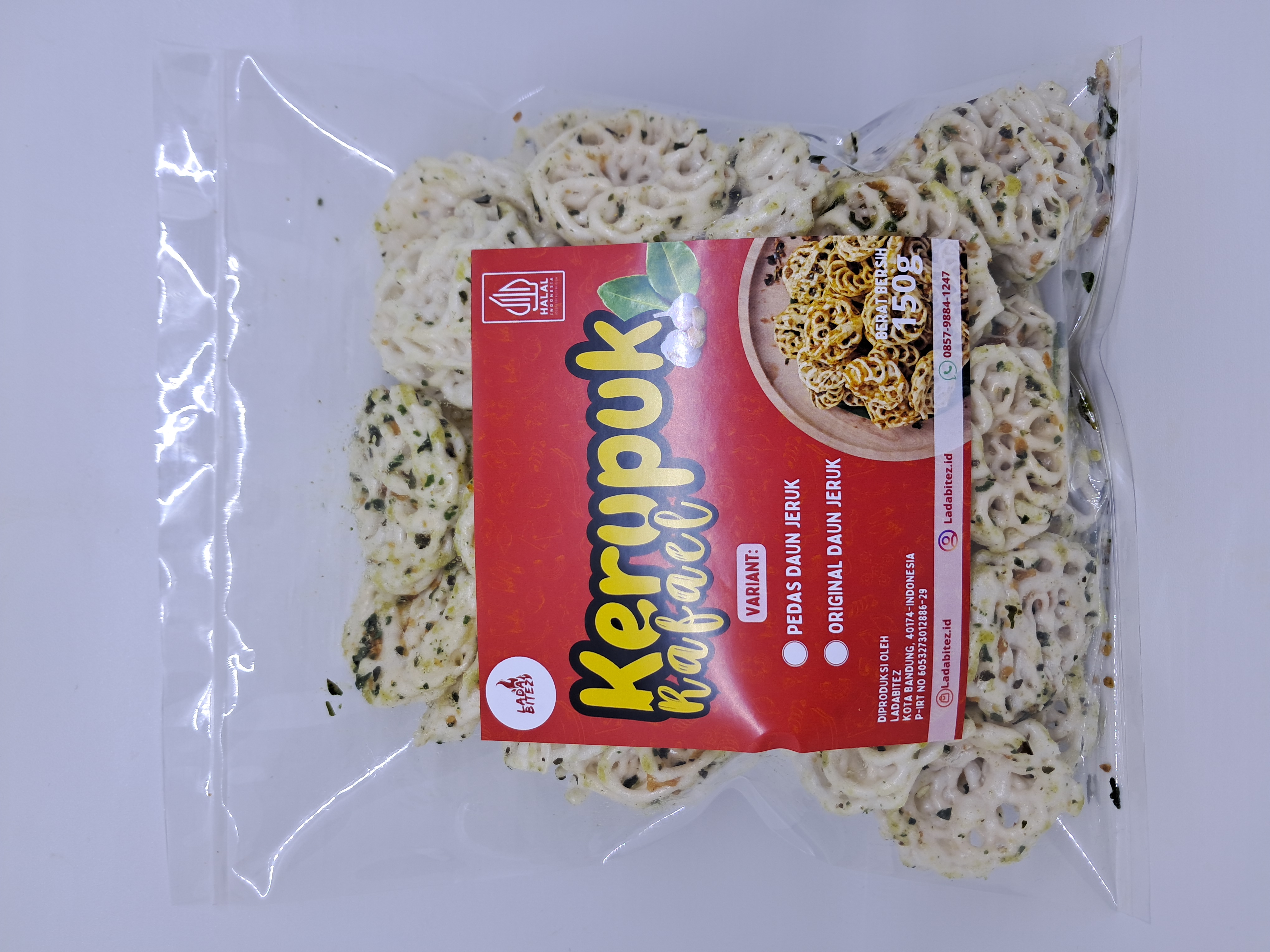 Kerupuk Rafael Daun Jeruk