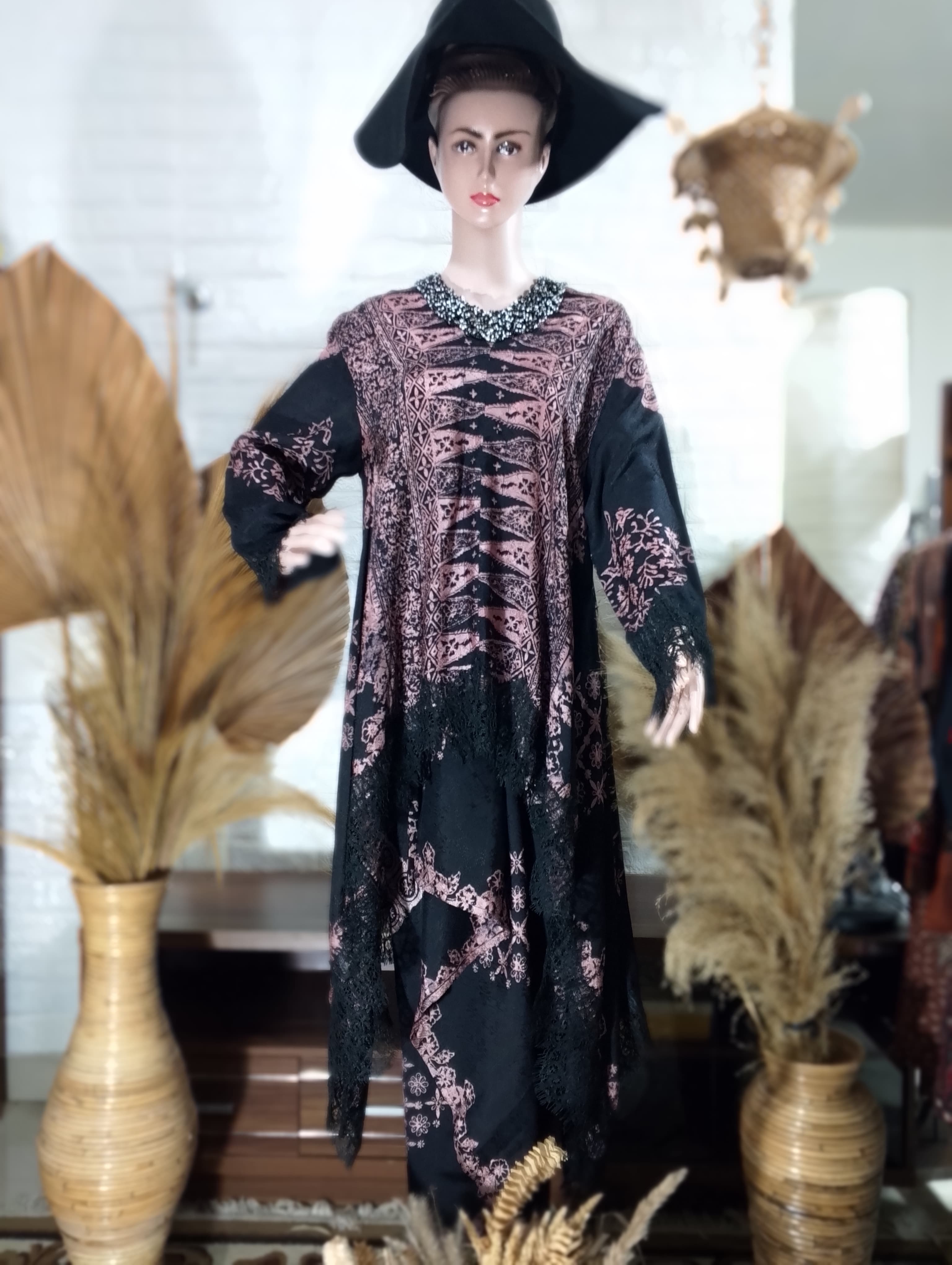Kaftan simetris + rok