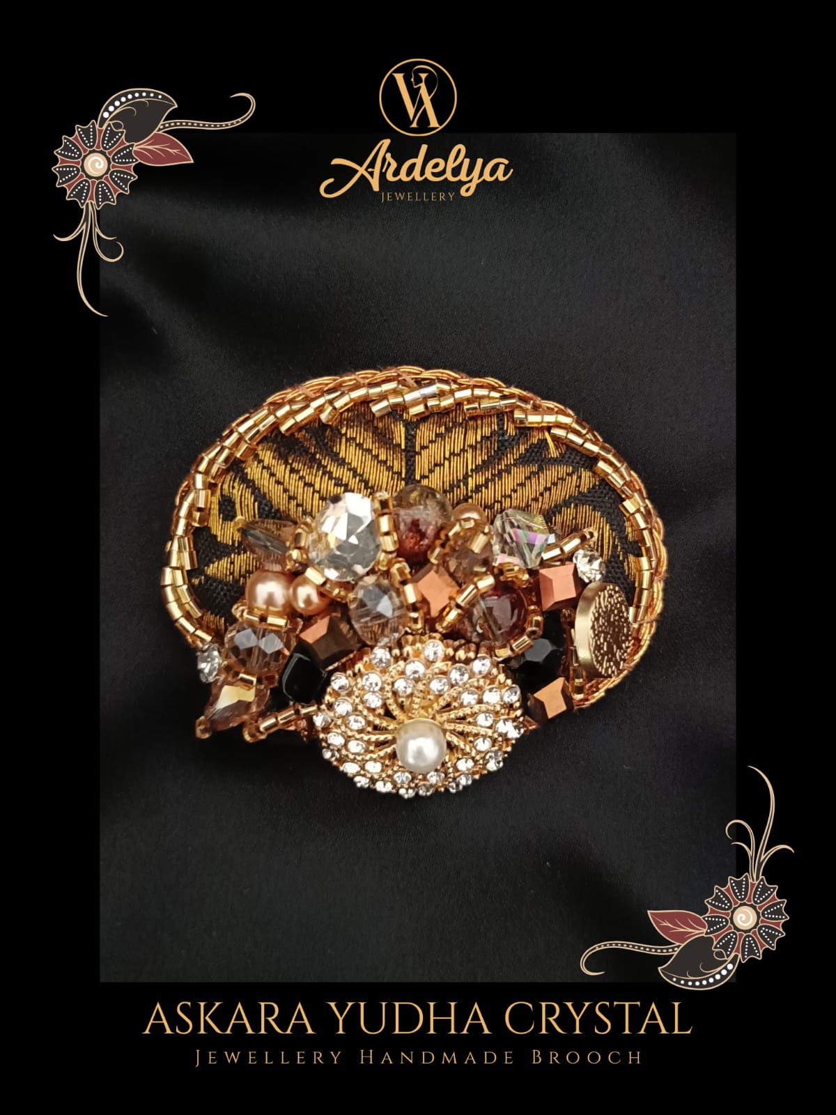 Songket Brooch 