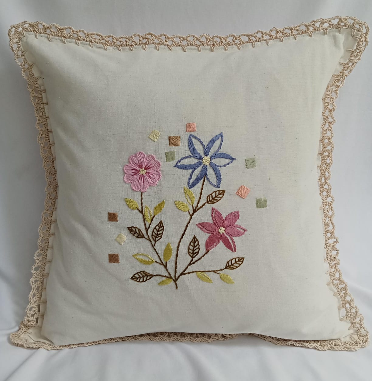 Sarung Bantal Kursi (Bloom)