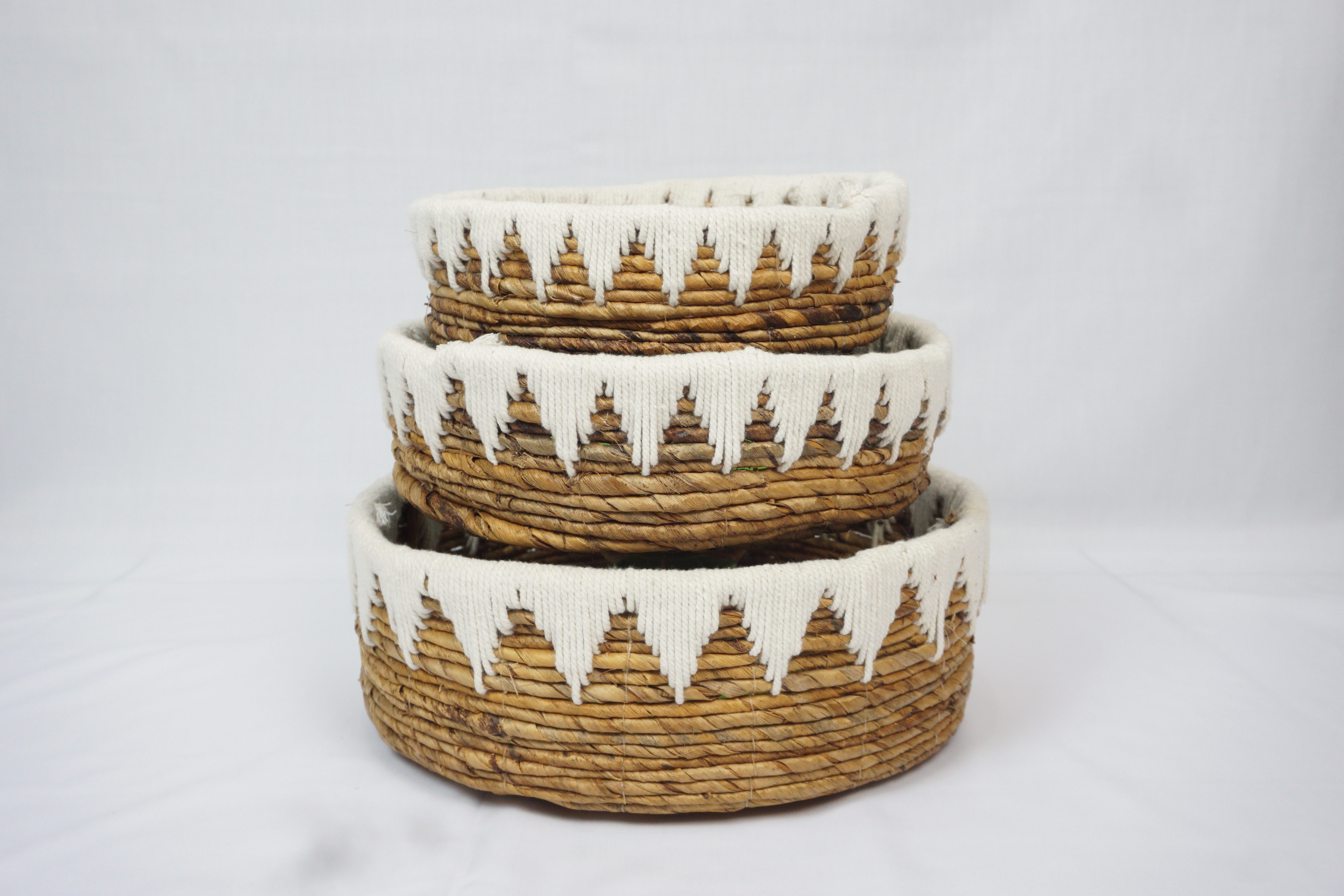 Keranjang buah isi 3 set (kecil, sedang, besar)