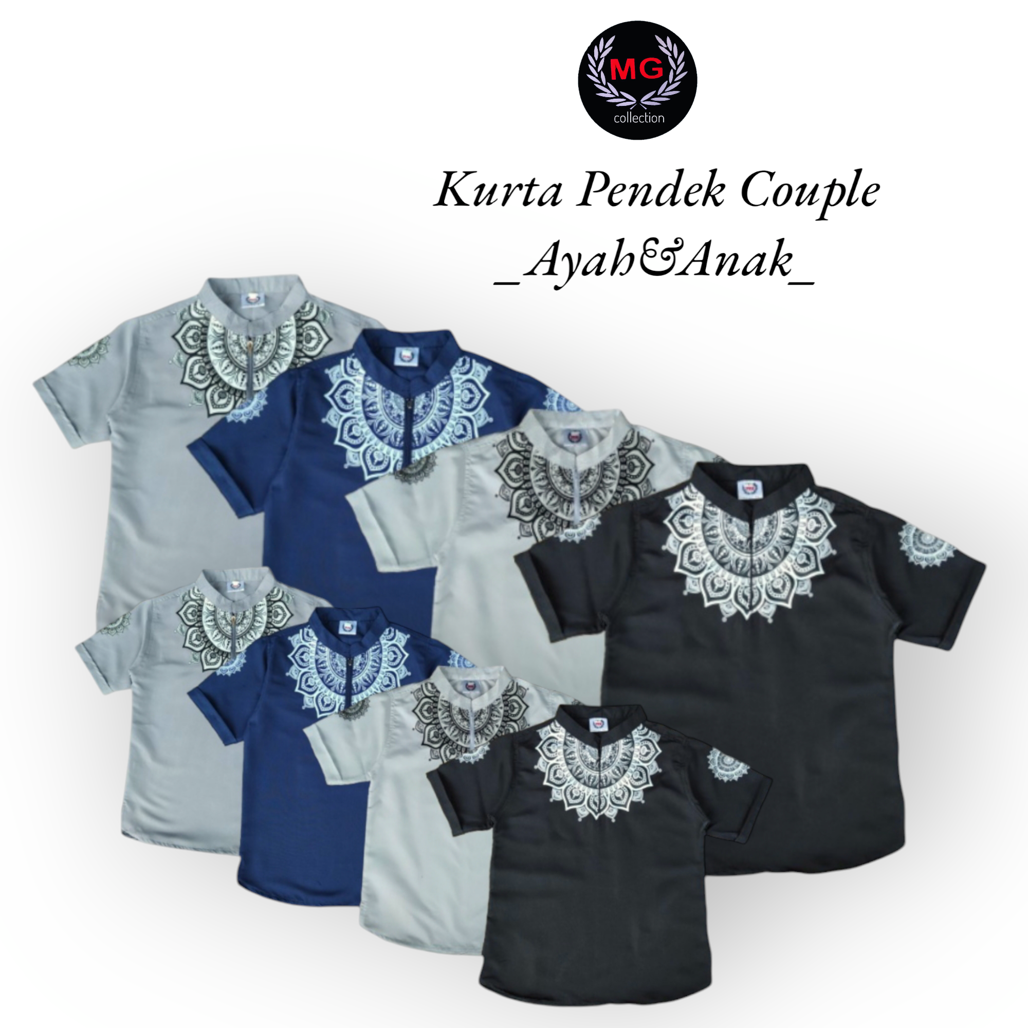 Koko Kurta MG Couple Ayah dan Anak