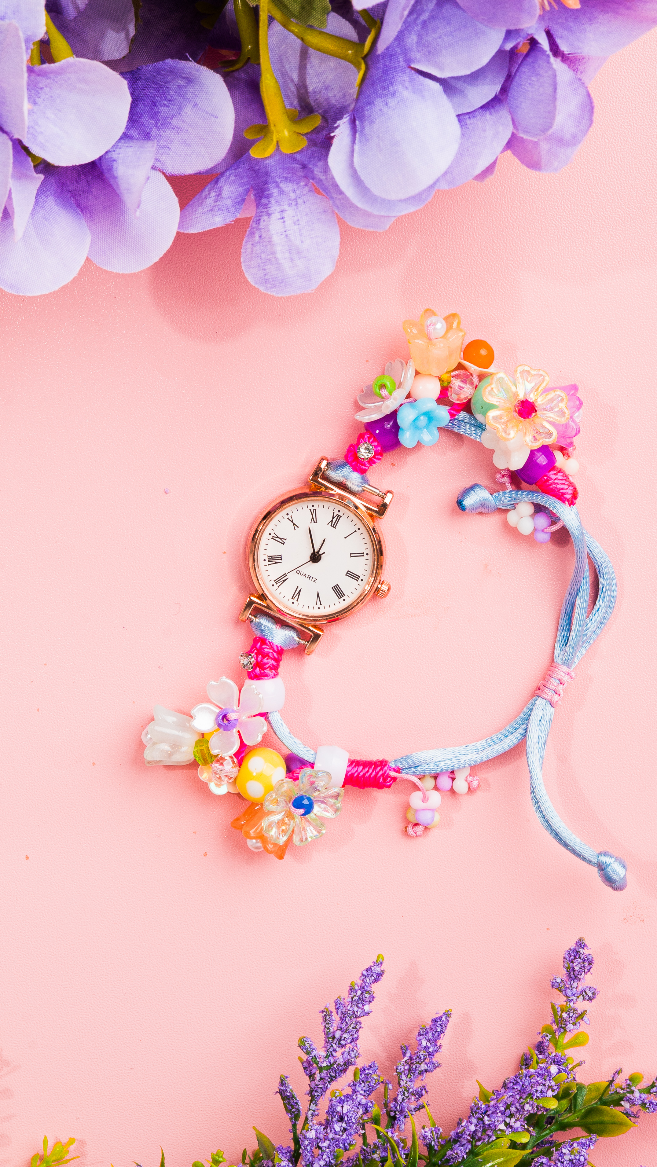 PUKA Wonder Watch Jam Tangan Lucu Manik-manik Wanita handmade