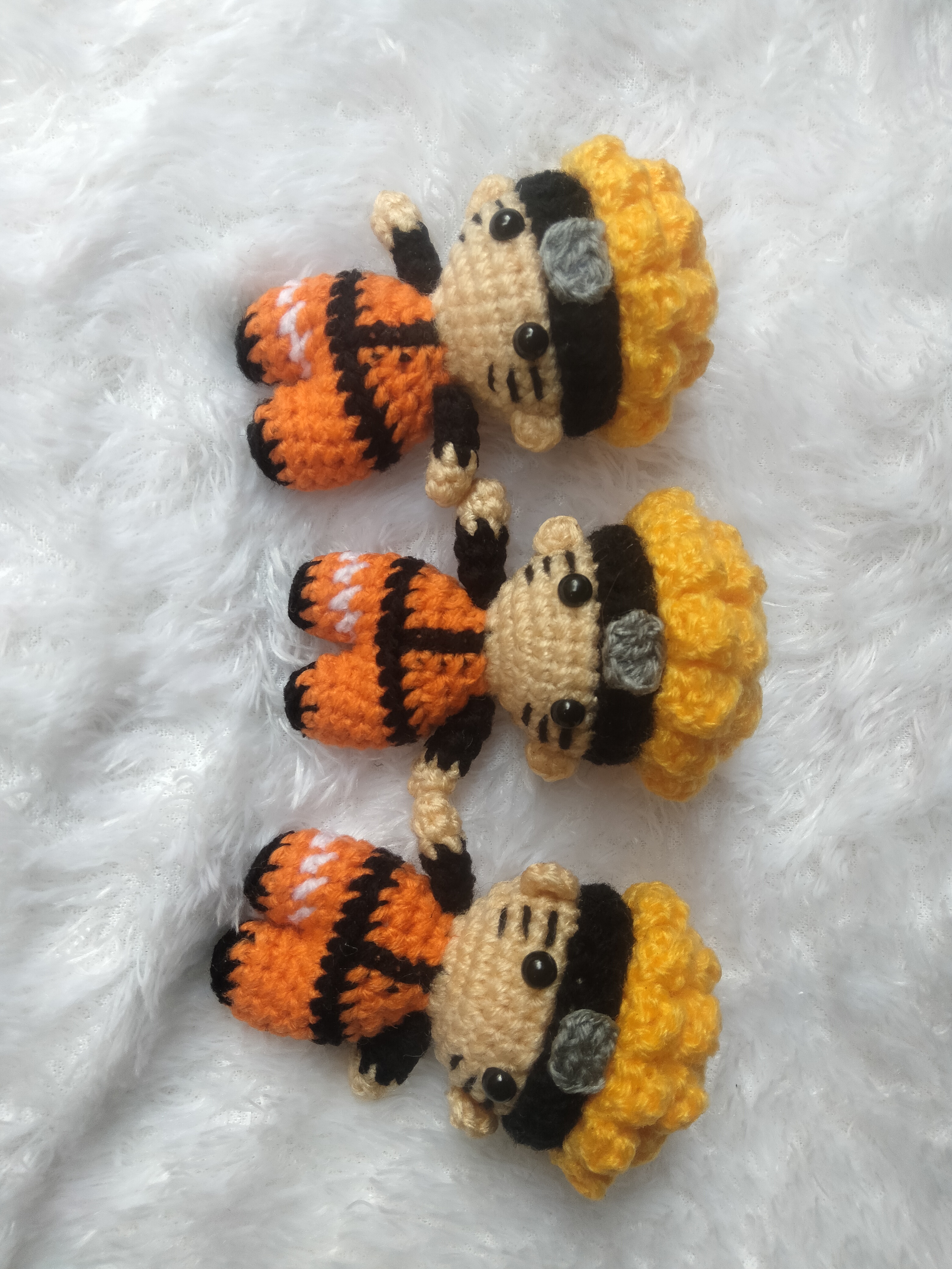 Gantungan kunci Amigurumi 