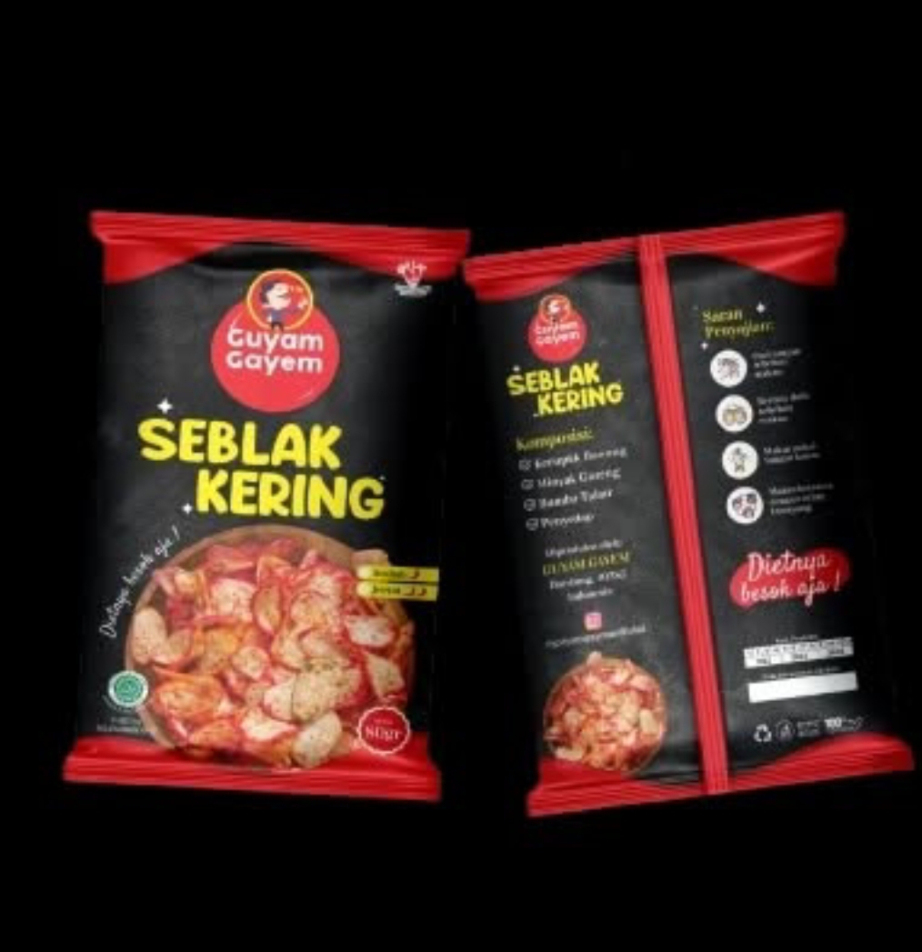 Seblak kering 
