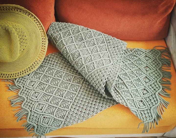 Macrame Table Cloth