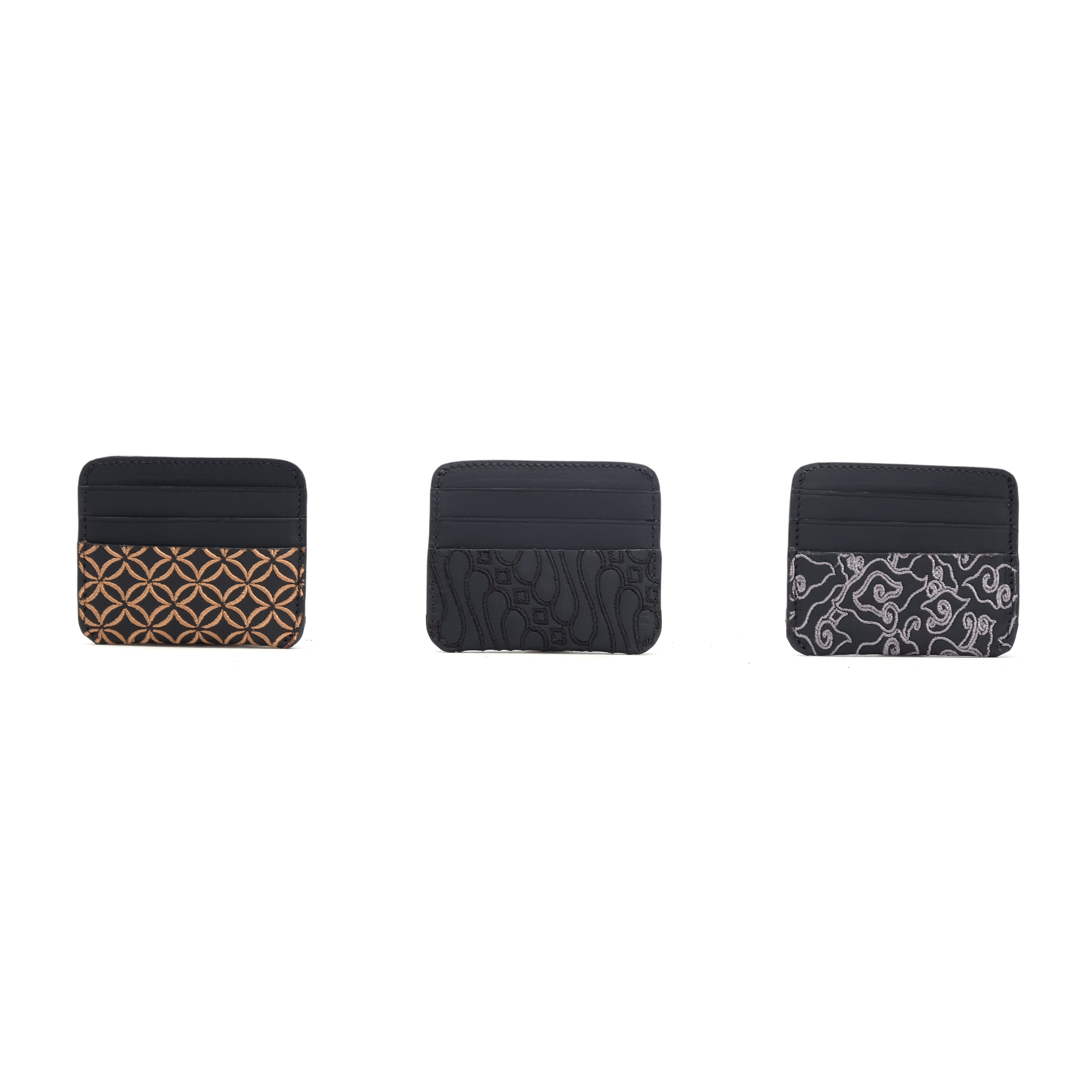 Palu Card Holder Batik Embroidery