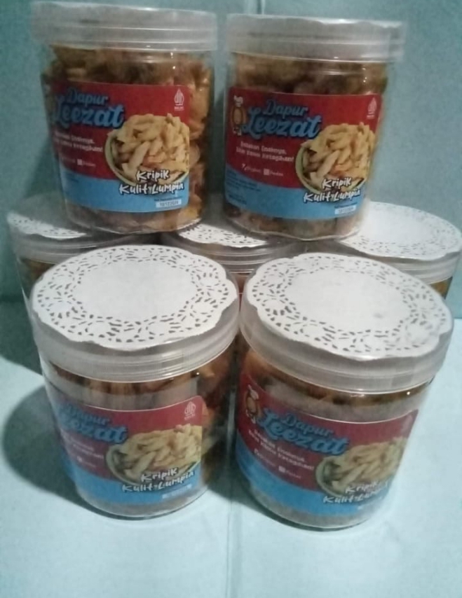 Keripik kulit Lumpia