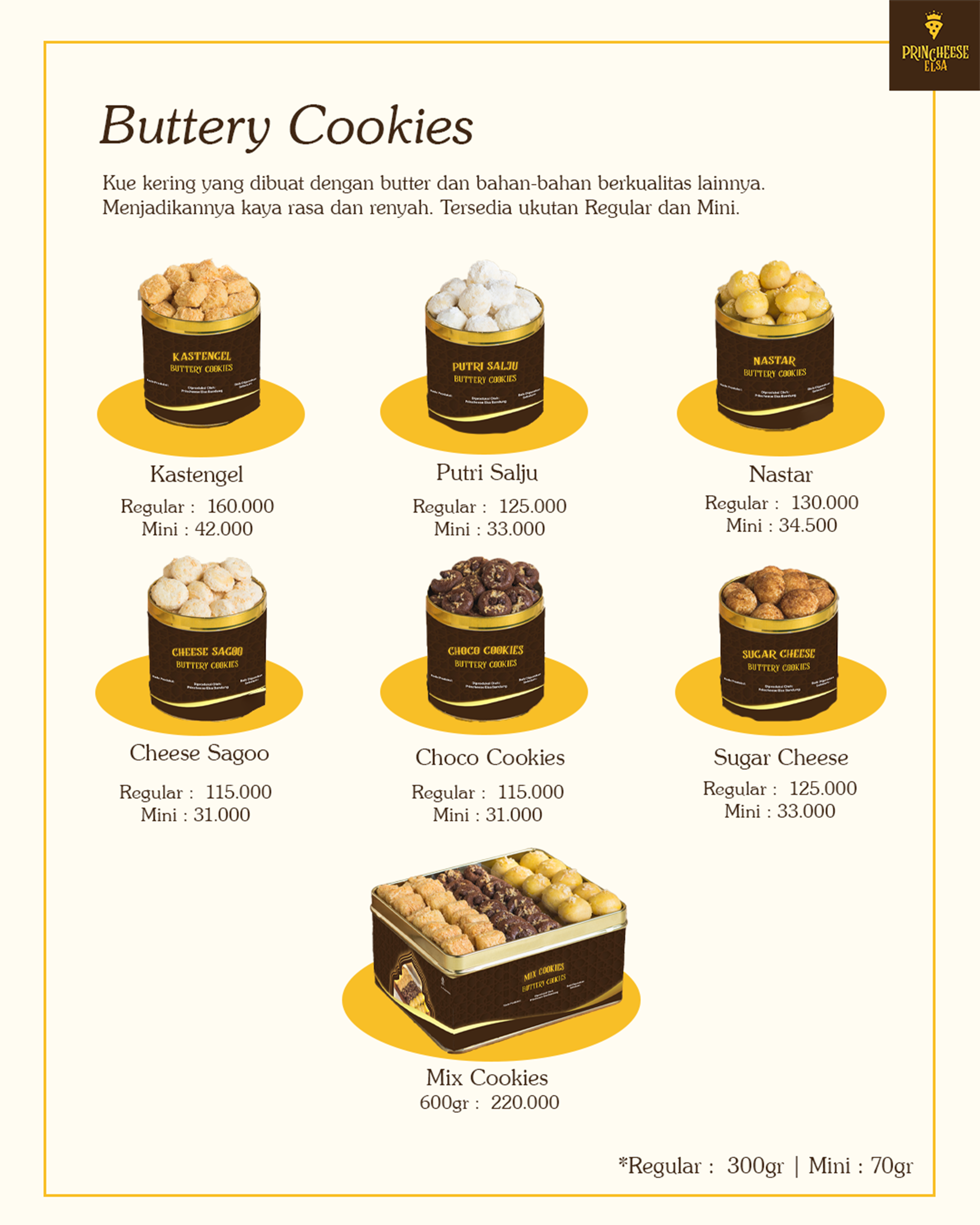 Buttery Cookies