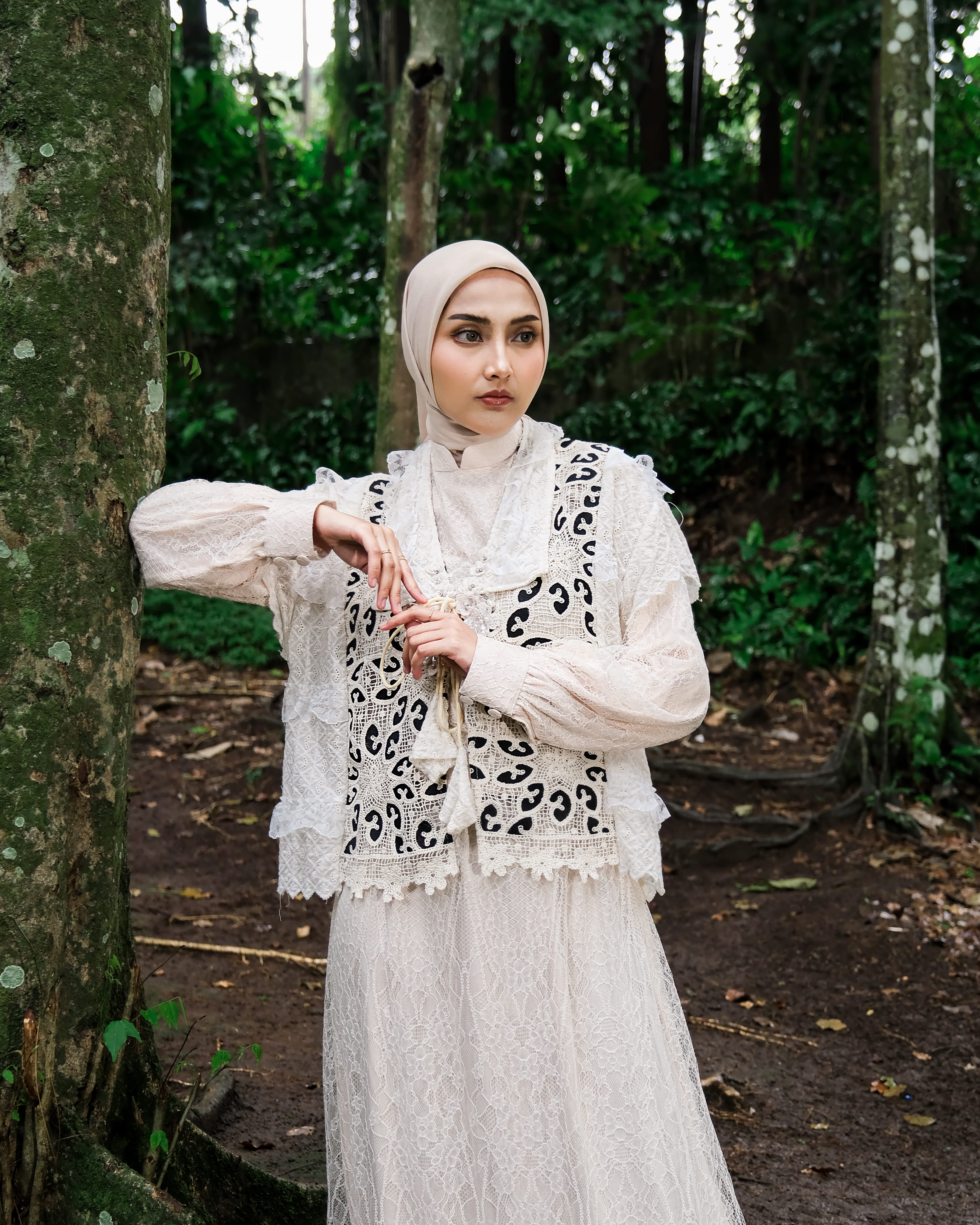 Kamia Cord Lace Black