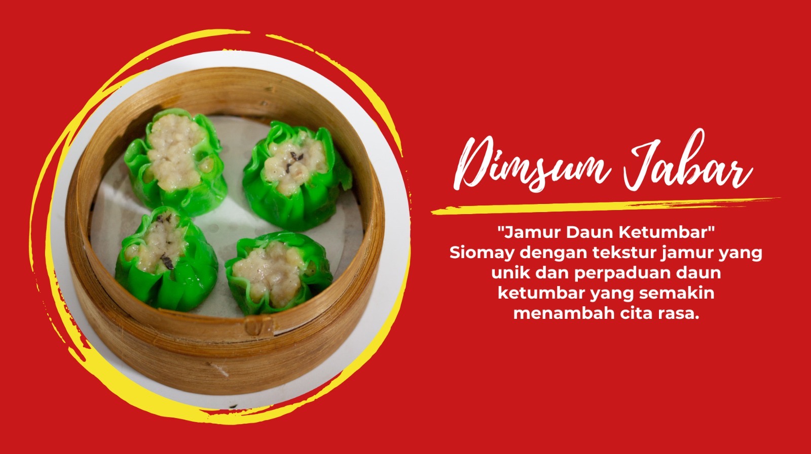 Dimsum Jabar ( Dimsum Jamur daun ketumbar)