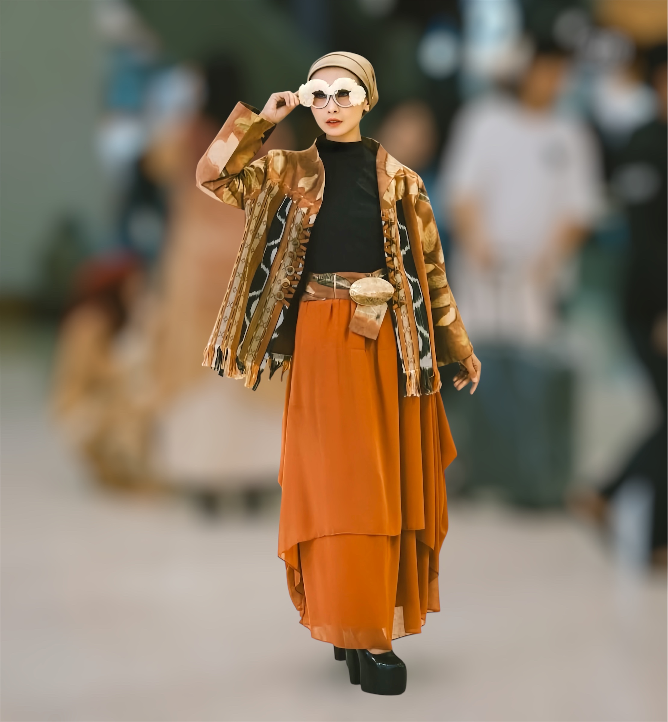 Outer Tenun Ecoprint 