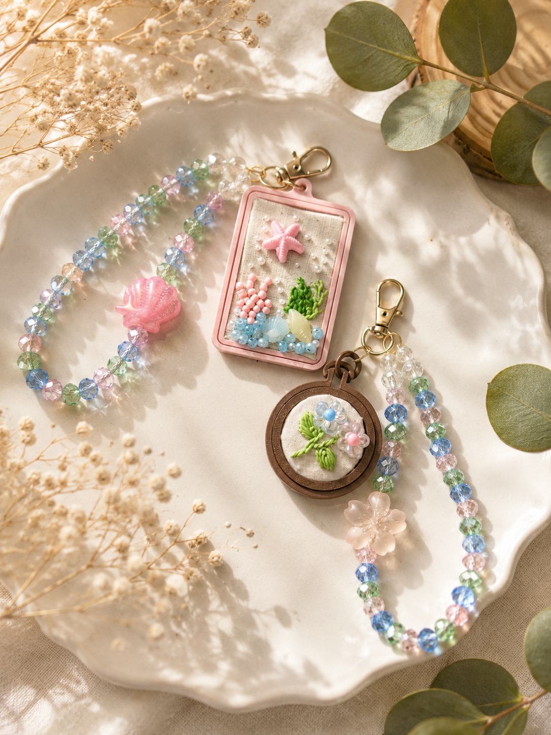 Embroidery Keychain Collection 