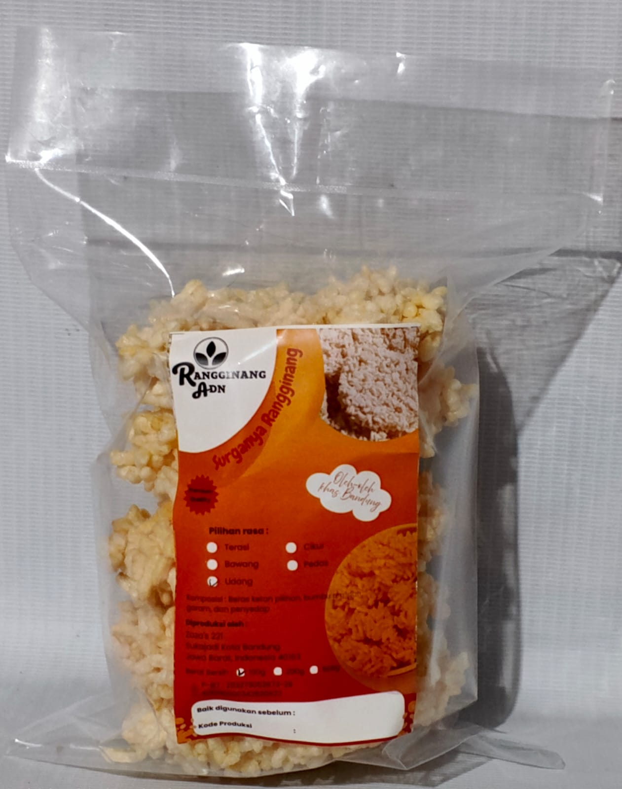 Rangginang Goreng Bulat