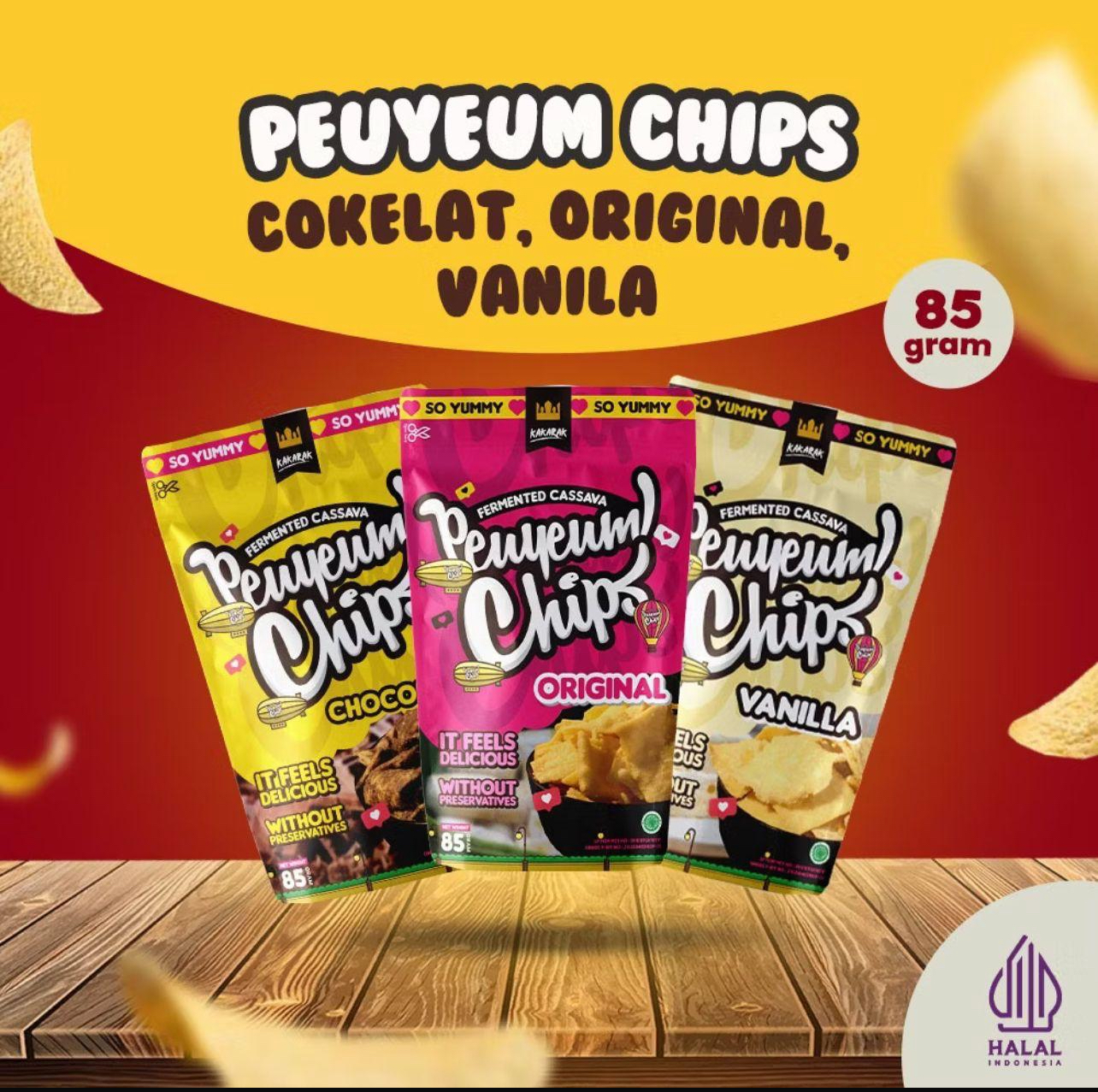 Keripik peuyeum kakarak
