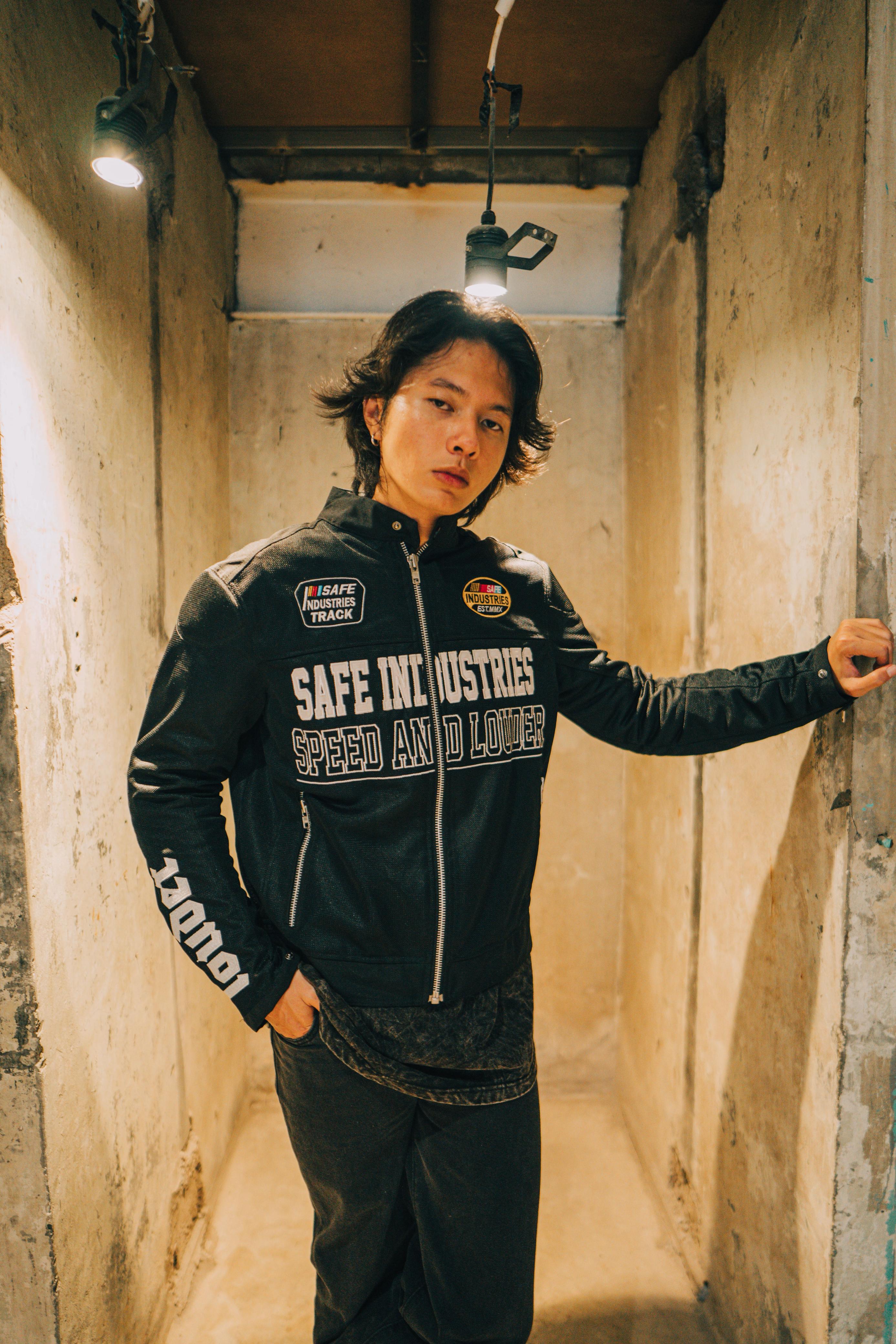 MOTO JACKET - BALDWIN BLACK