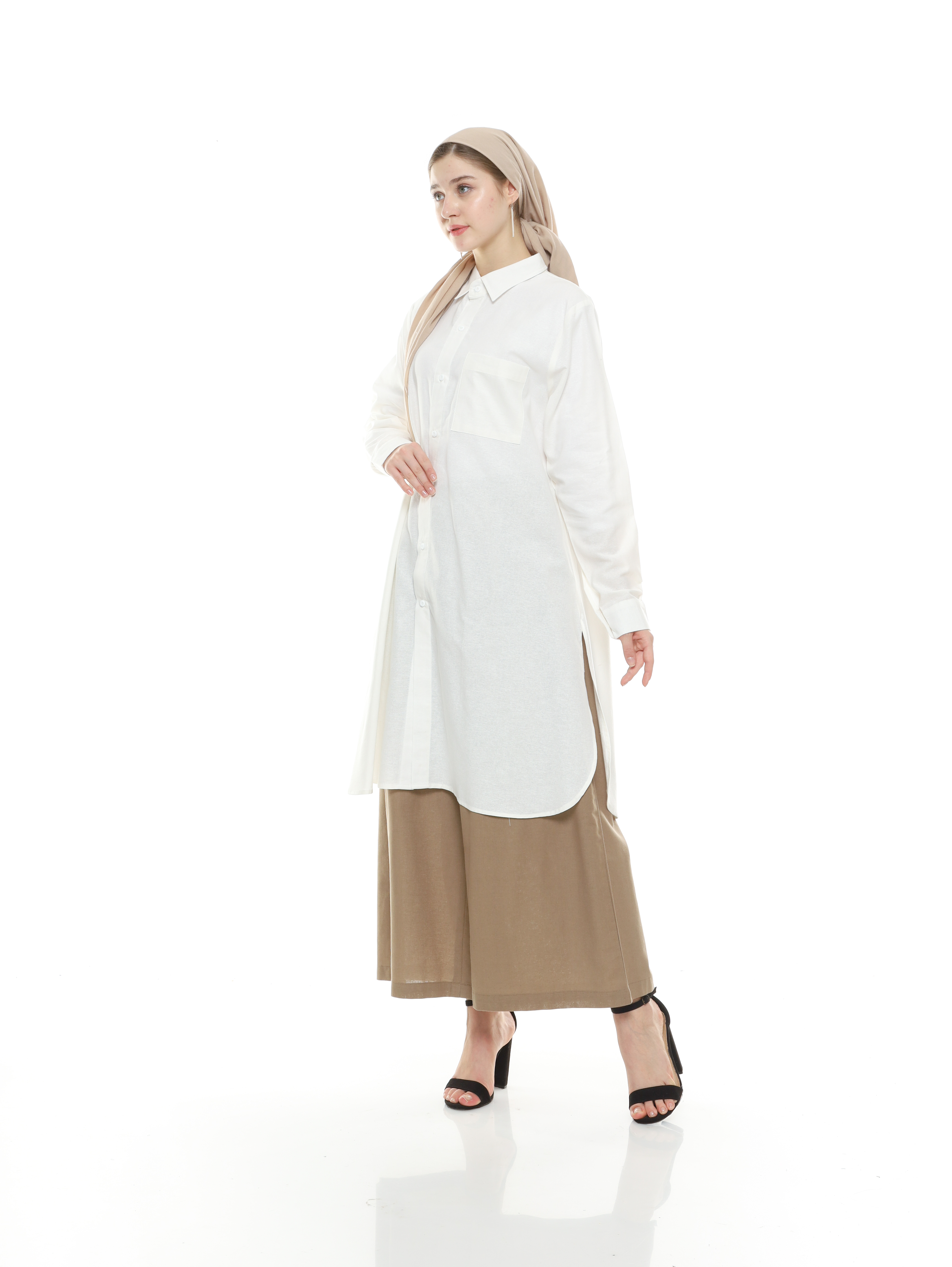 Luna top linen