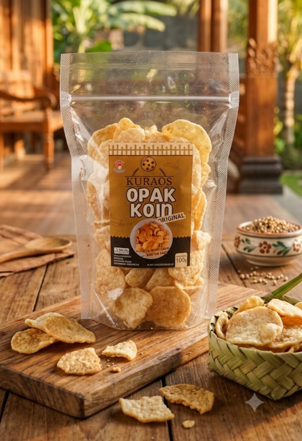 Opak Koin Singkong Rasa Original